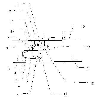 A single figure which represents the drawing illustrating the invention.